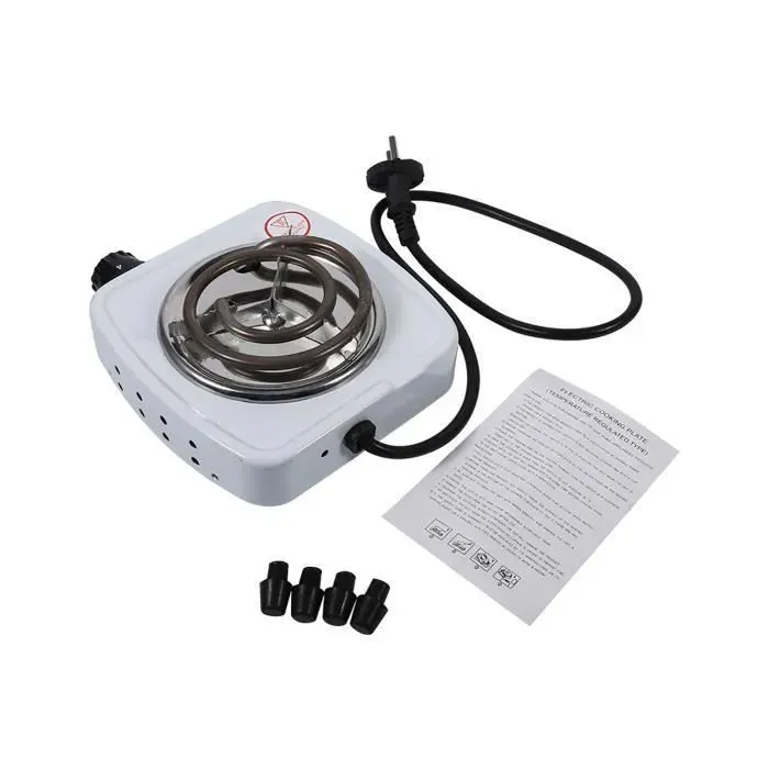 Cuisinière électrique portable - Vvikizy - 220V - 500W - Compact - Coque en fer - Portable