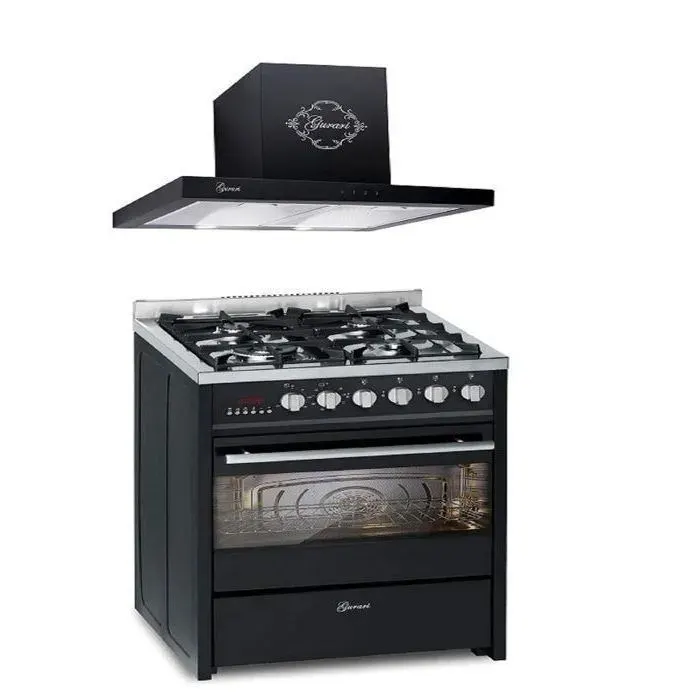 Cuisinière gaz pose libre 90 cm GURARI GCH E 610 BL - Four électrique 60 L + Hotte aspirante 60 cm GCh 462 BL 6 Prime