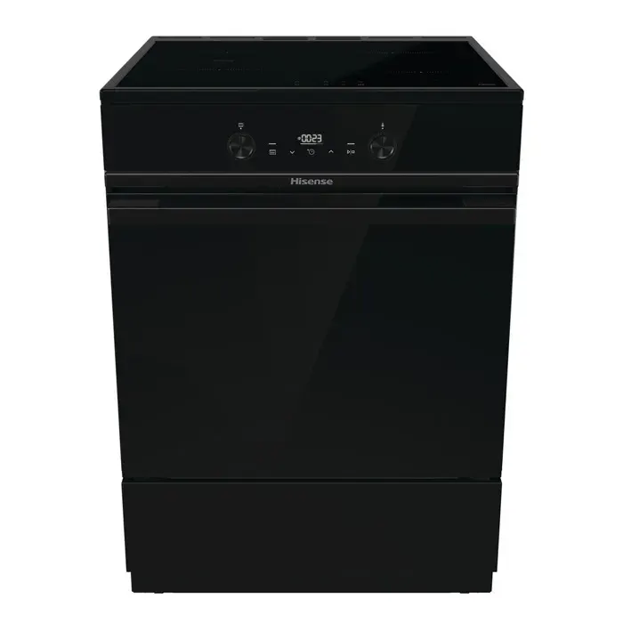 cuisiniere induction Hisense HEITS6E70BPMPG 71 L Noir — vue 3