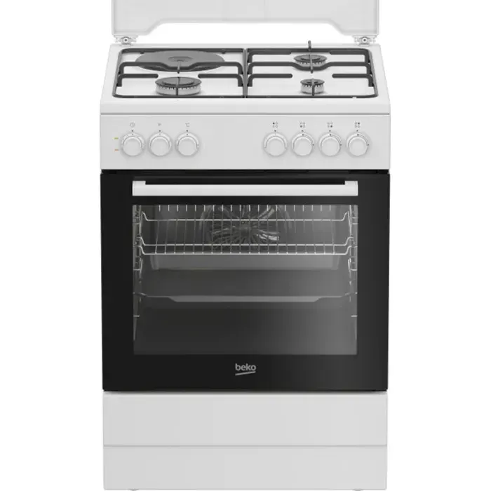 Cuisinière mixte BEKO FBS63031WCS — vue 3