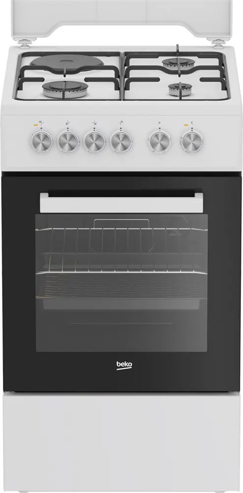 Cuisinière mixte BEKO FSS53011DW — vue 2