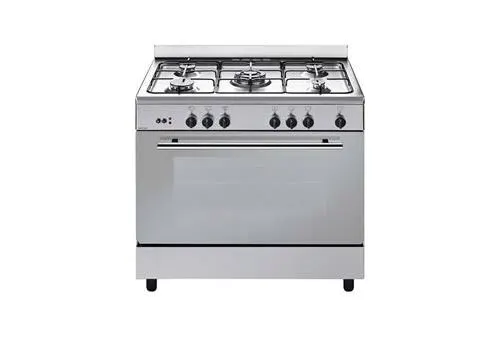Cuisinière mixte catalyse 90 x 60 cm inox