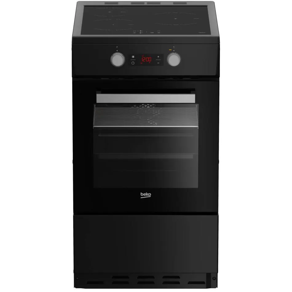 Cuisinière table induction BEKO FSE58301BC — coloris Noir