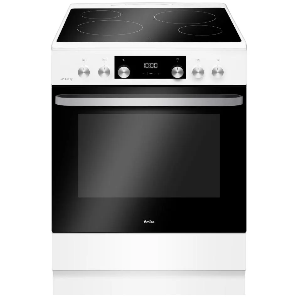 Cuisinière table vitrocéramique AMICA ACV7005RB — coloris Blanc