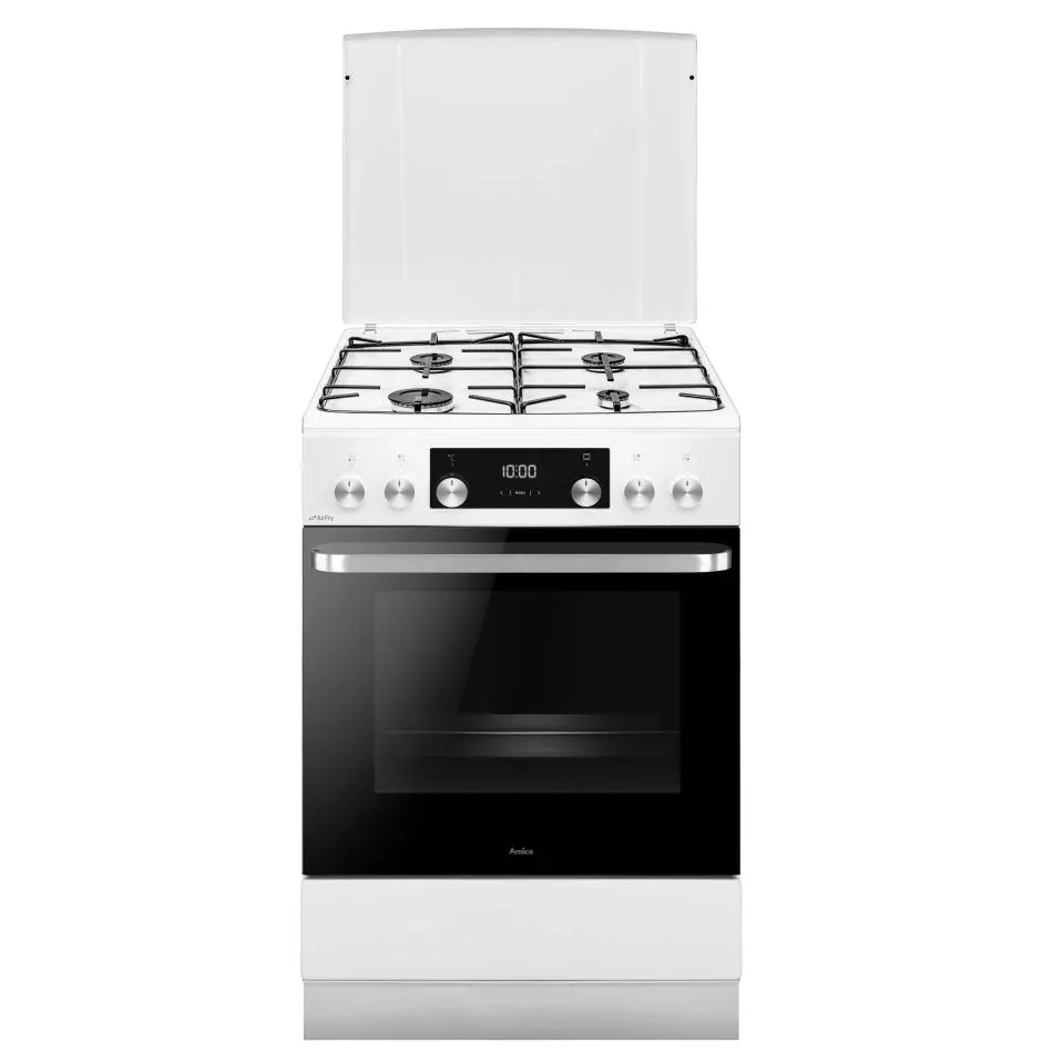Cuisinière tout gaz AMICA ACM7005RB — coloris Blanc