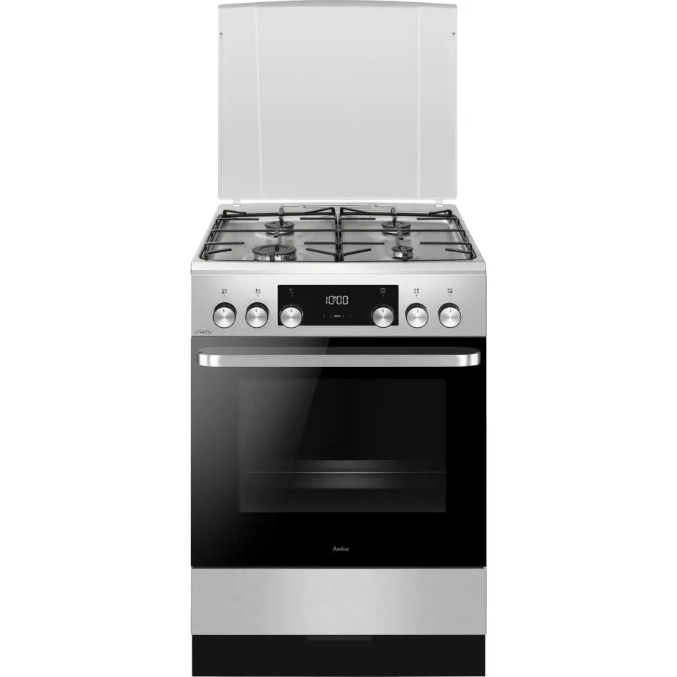 Cuisinière tout gaz AMICA ACM7005RX — coloris Inox