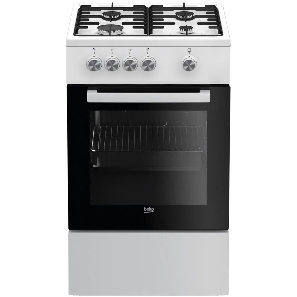 Cuisinière tout gaz BEKO FSG52000DWC — coloris Blanc