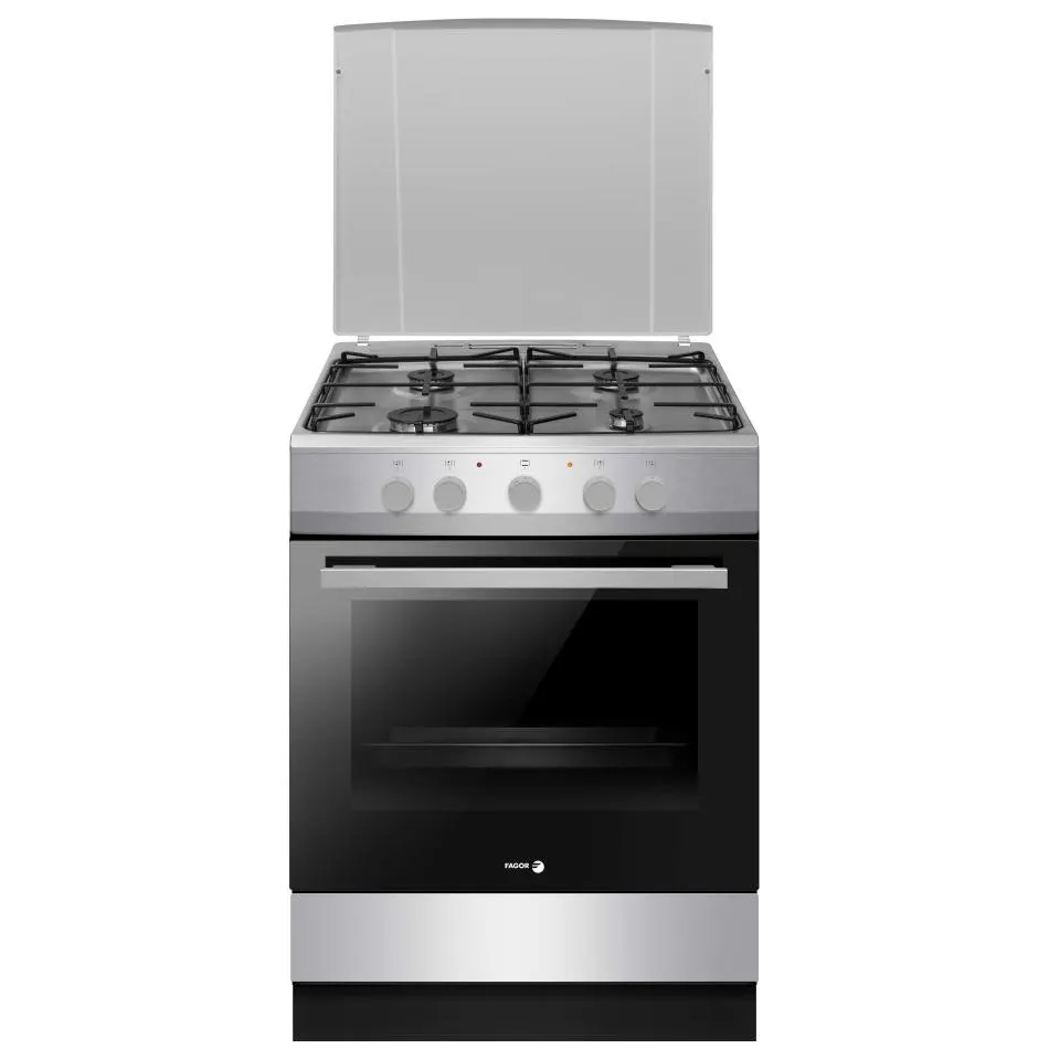 Cuisinière tout gaz FAGOR FACG2002S — coloris Silver