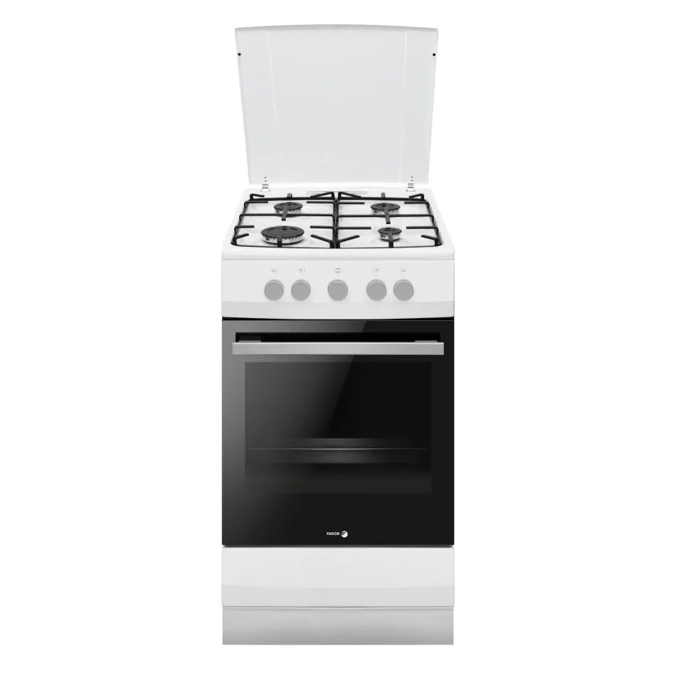 Cuisinière tout gaz FAGOR FACG202B — coloris Blanc