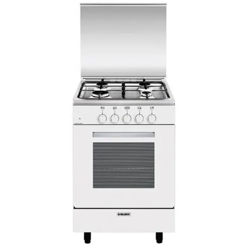 Cuisinière tout gaz GLEM GA 551 GWH — coloris Blanc