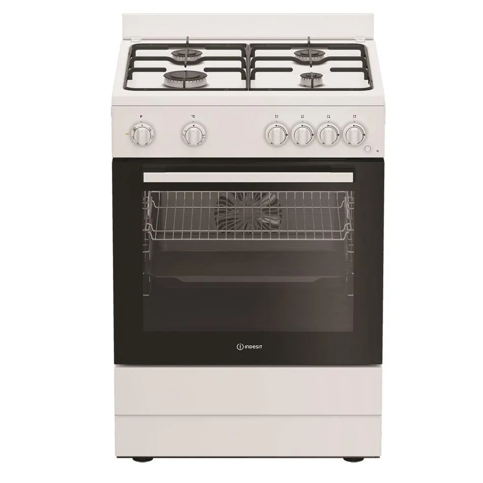 Cuisinière tout gaz INDESIT I6G5KCW — coloris Blanc
