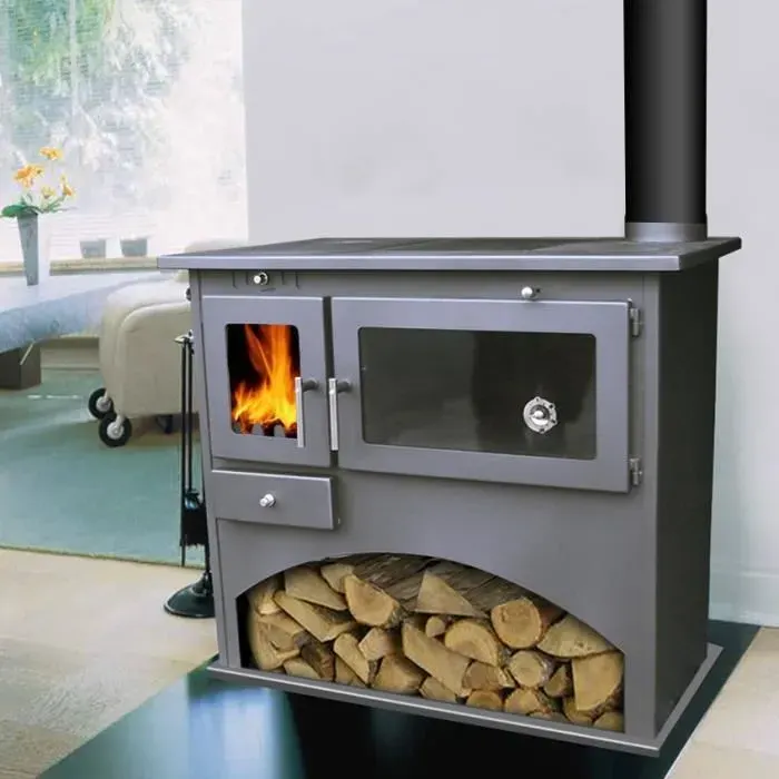 Cuisinière - VICTORIA - VIKI - 105kW - Bois - Rendement 75% - Volume de chauffe 185-250 m3