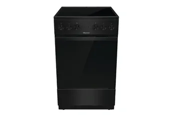 Cuisinière vitrocéramique Hisense HEC5A10BG Noir