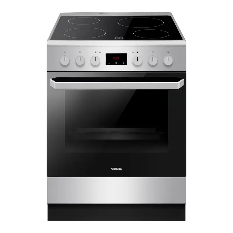 Cuisinière Vitroceramique Valberg Vc 60 4mc X 373p — coloris INOX