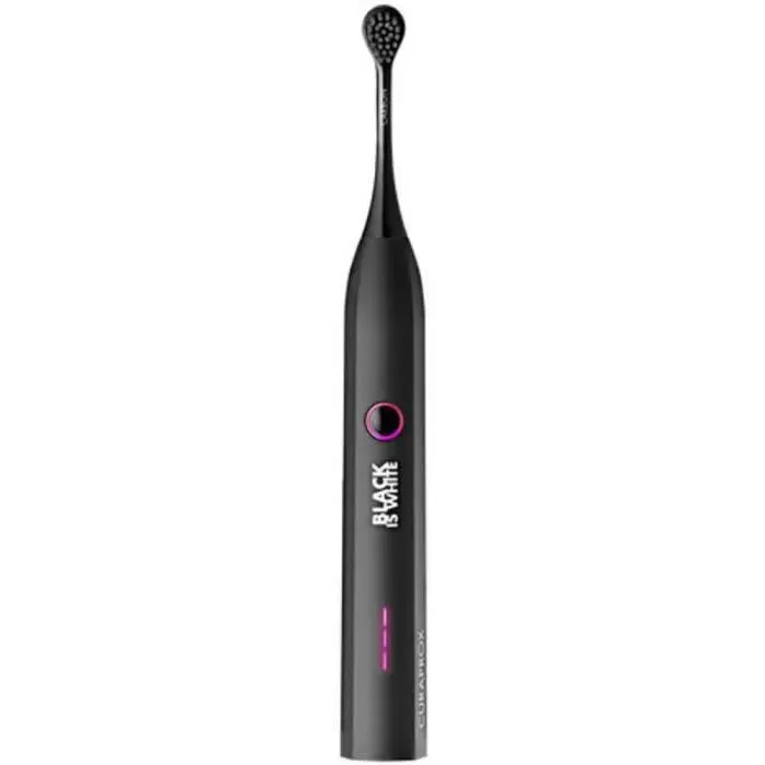 CURAPROX Hydrosonic Black is White 73349058 Brosse à dents électrique sonique noir