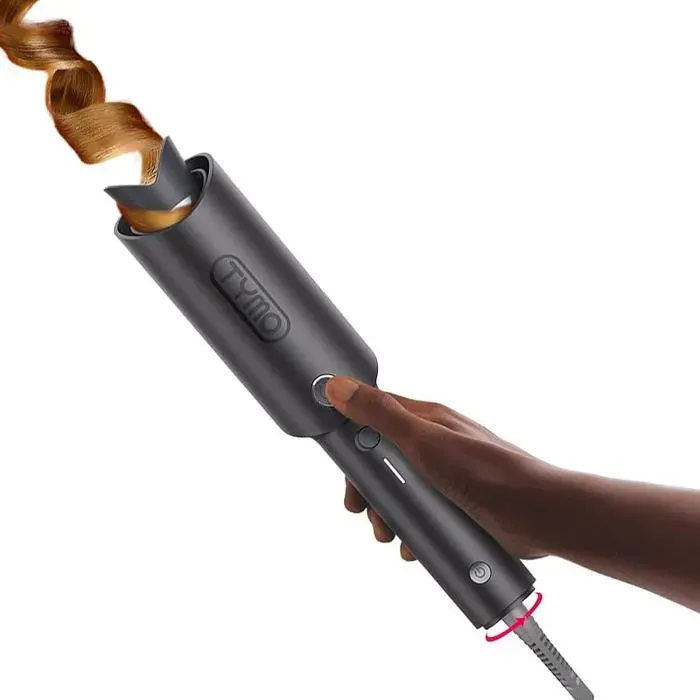Curlpro Automatic Curling Iron Hair Curler Portable 32 mm with 3 Adjustable TemperaturesAnti scaldMetallic Grey 32 m FER A FRISER