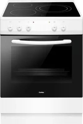 Curtiss - Cuisinière Vitrocéramique Ccv60e — coloris Blanc
