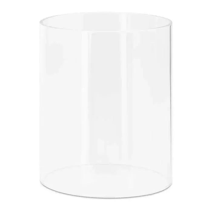 Cylindre de remplacement en verre pour machine à Hot-dog Royal Catering RCHW 800/2300 (diamètre 20cm hauteur : 24cm)