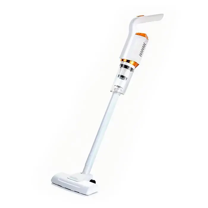 DAM Aspirateur à main multifonction avec 50W et différents embouts. 39x8x13 Cm. Couleur : Blanc