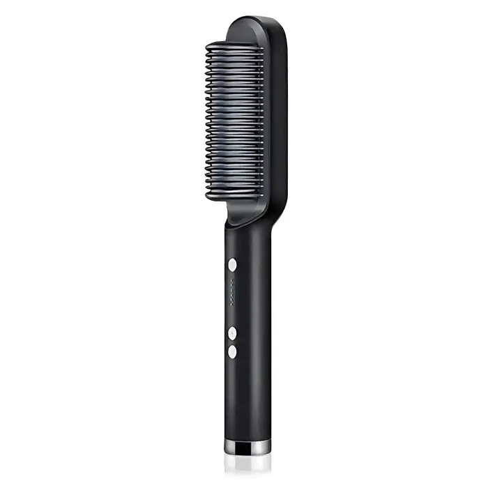 DAM Brosse lissante avec 5 niveaux de chaleur entre 140 et 200C. 268x44x45 Cm. Couleur : Noir