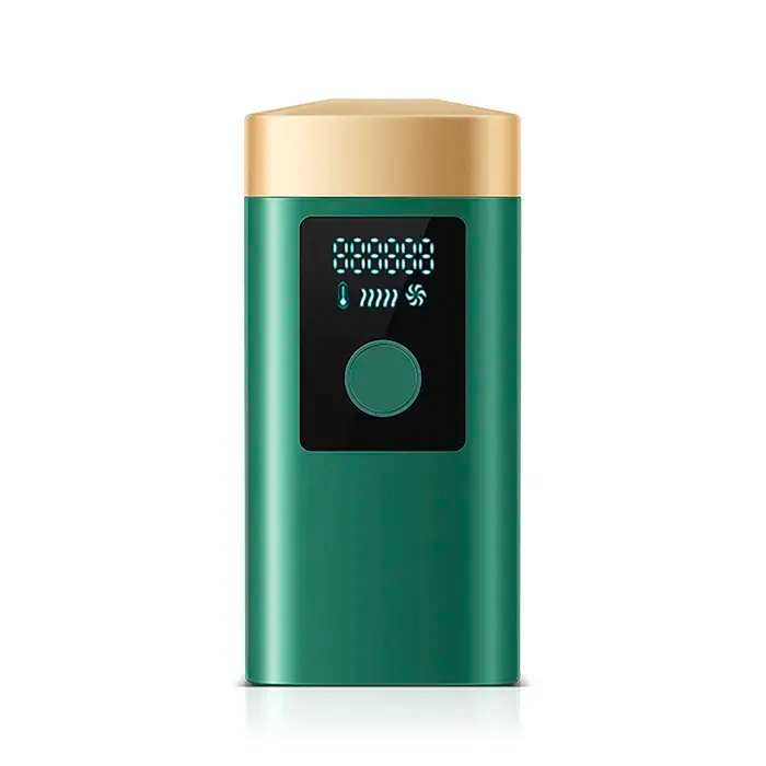 DAM Épilateur LUMIÈRE PULSÉE 023 IPL 9900000 corps et visage intégral. 137x34x65 Cm. Couleur: Vert