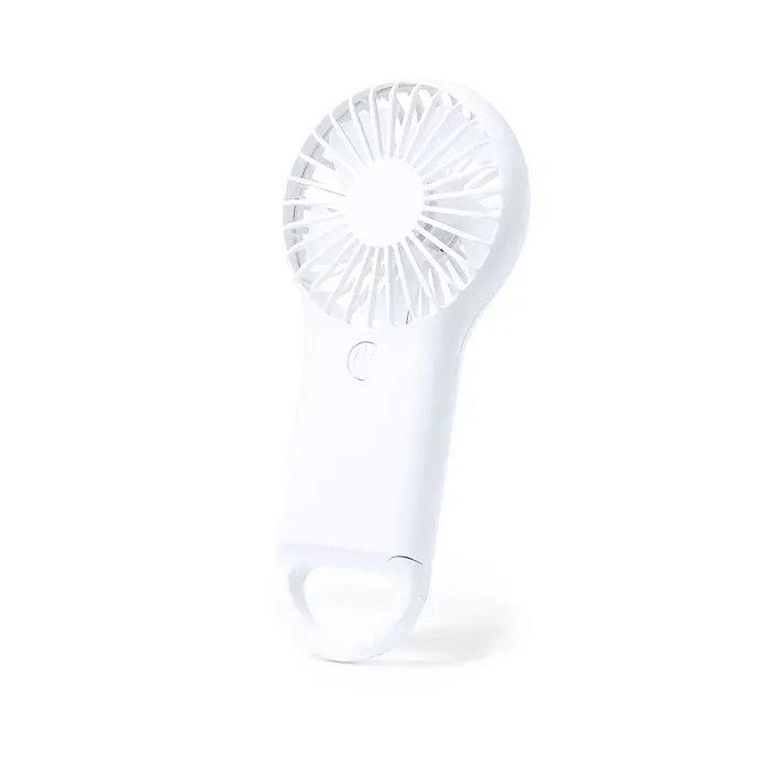 DAM Ventilateur 2 Positions. 3 Piles AAA Non Incluses 8.00x17.50x2.50 Cm. Couleur: Blanc
