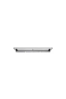 De Dietrich DHT1119X - Hotte - Téléscopique - largeur : 85.8 cm - profondeur : 27.6 cm - evacuation & recyclage - acier inoxydable — vue 2