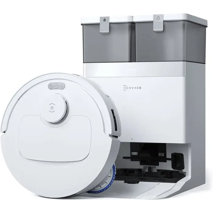 Deebot T30C Omni Gen2 Aspirateur Robot Avec Station25000PaLavage À LEau Chaude 75℃Serpillière Ozmo Turbo 2.0Brosse Zerotangle