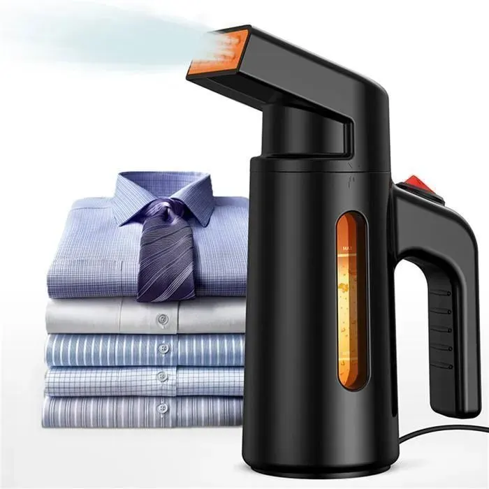 Défroisseur à main - SONOOK - Vapeur 1000W - 180 ml - 20 g/min - Chauffe 20 s — coloris Noir