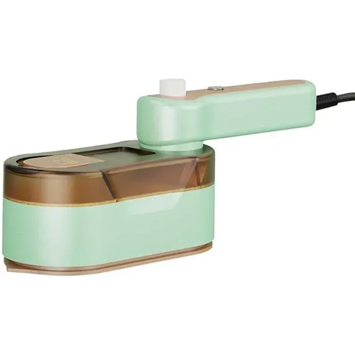 Défroisseur à Vêtements Réservoir deau de 150 ml Compact Pliable Pour Vêtements Sacs et Tiroirs Usage Maison Déplacements Séjour — coloris Verte