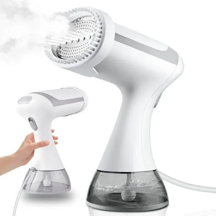 Défroisseur Vapeur 1500W Défroisseur Vapeur Portable Defroisseur Vapeur Vertical avec Réservoir deau de 300ml Réchauffage Rapi