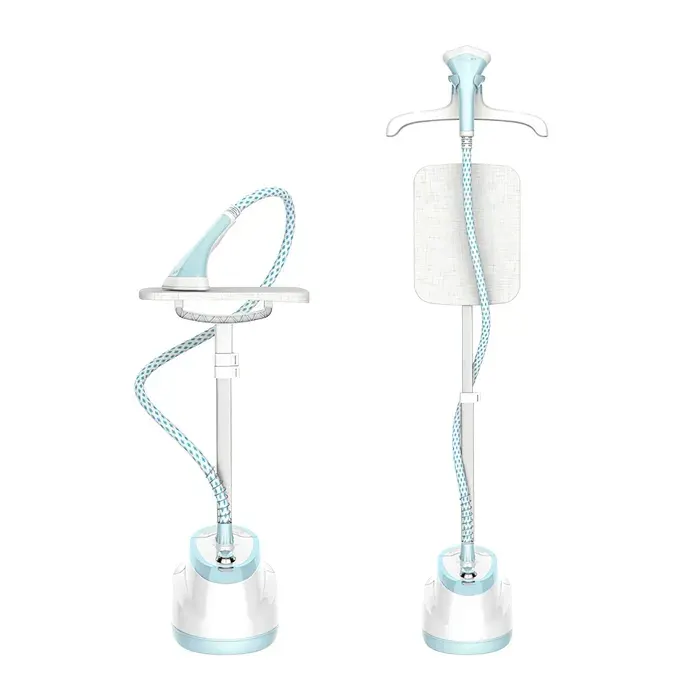 Défroisseur Vapeur 1800W - Fer Vertical Autonomie 50min(1600ml) - Élimine 9999% dImpuretés - Prêt en 45s - Tuyau Triple