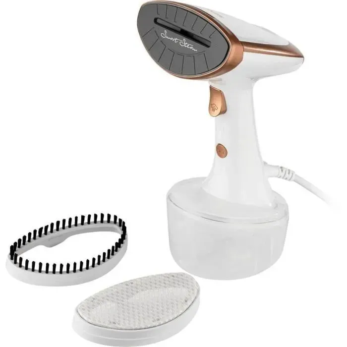 Défroisseur vapeur à main Sencor SSI 0860GD - Semelle céramique - Arrêt automatique - 1600 W - Débit vapeur 25g/min -Blanc/Or