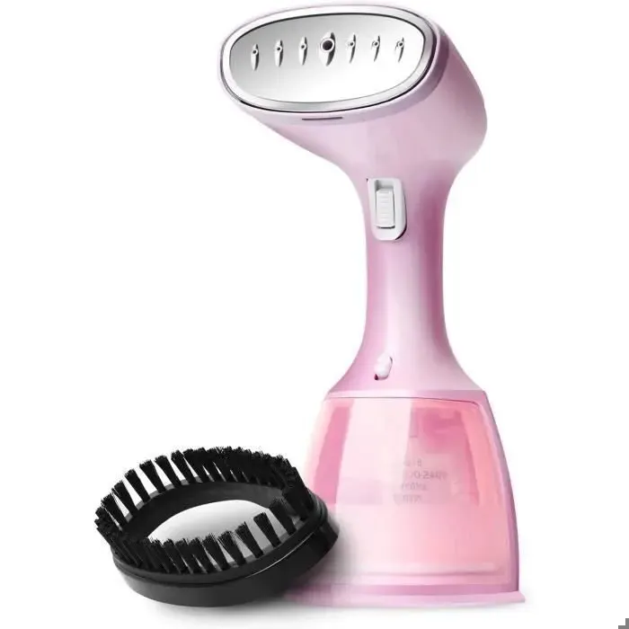 Défroisseur vapeur AProsp SteamCare X9 portable 1500 W vapeur verticale 360 ml soin vêtements rose