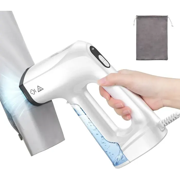 Défroisseur vapeur de voyage puissance daspiration 3500 Pa défroisseur vapeur 2 en 1 et fer à repasser à vapeur 3 modes