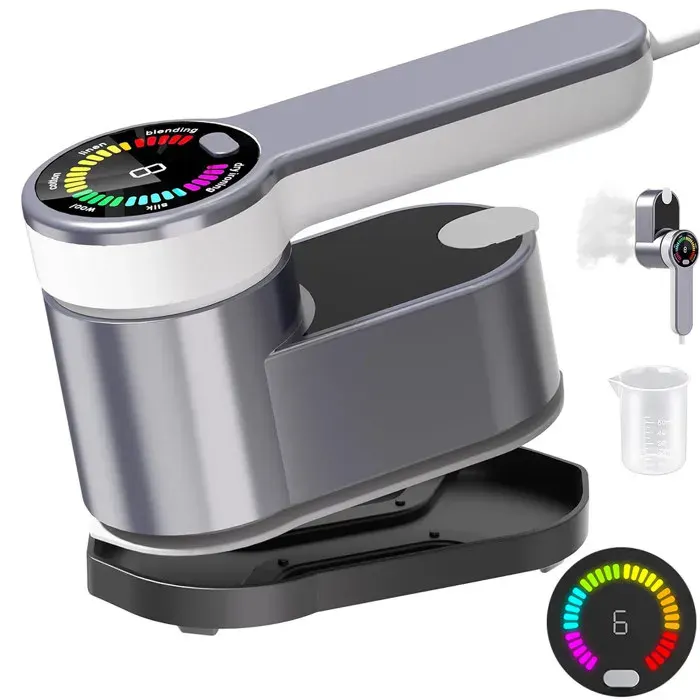 Défroisseur vapeur JORMFTTE - 1200W Défroisseur à main - 120ml Réservoir deau - 2 in 1 Fer à Repasser Portable Humide et Sèche