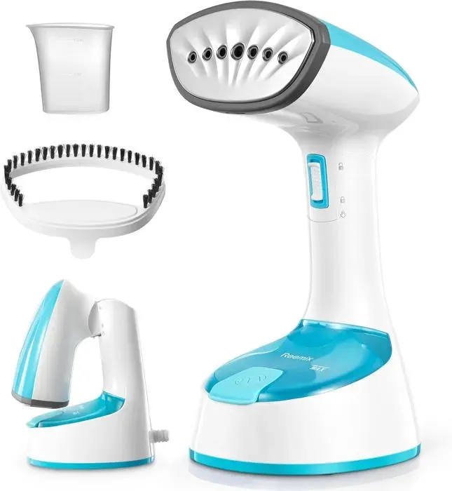 Défroisseur Vapeur Pliable et Portable Fer à Repasser 20 g/min Chauffage Rapide en 25 Secondes Pour la Maison
