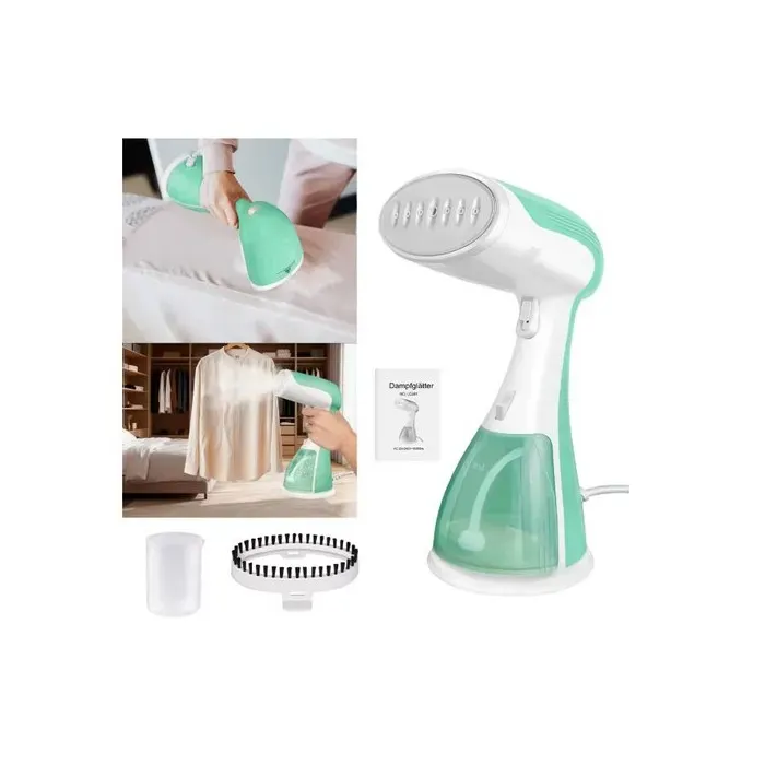 Défroisseur Vapeur Portable 1500W – Vapeur 27g/min Chauffe 30s Réservoir 300ml Repassage Vertical Horizontal Voyage
