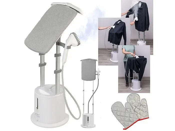 Défroisseur vapeur - Sichler - 2280 W - Table à repasser réglable - 3 modes de vapeur - Réservoir 18 L