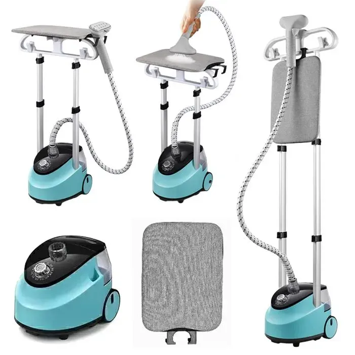 Defroisseur Vapeur Vertical 1.5 L avec 11 Fonctions Vapeur Clothes Steamer Brosse Vapeur Pour Tous Types de Textiles - 2000W