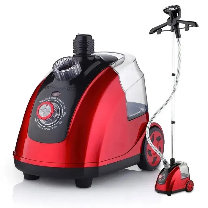 Défroisseur Vapeur Vertical 1800 W Réservoir deau de 16 L 11 Fonctions Puissant Défroisseur pour Tous Types de Textiles