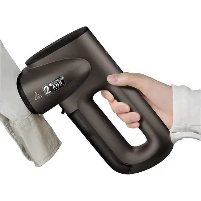 Défroisseur Vapeur Vêtement - Aspiration + Repassage Vertical 1 Main - Portable Pour Voyage - Prêt À Porter Sans Trace Eau