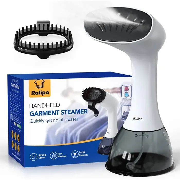 Défroisseur Vapeur1640W Fer à repasser portable haute puissance pour la maison le bureau le voyage réservoir deau
