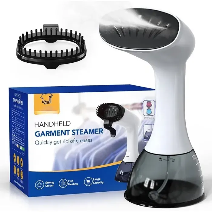 Défroisseur Vapeur1640W Fer à repasser portable haute puissance pour la maisonbureauréservoir deau de grande capacité 400ML