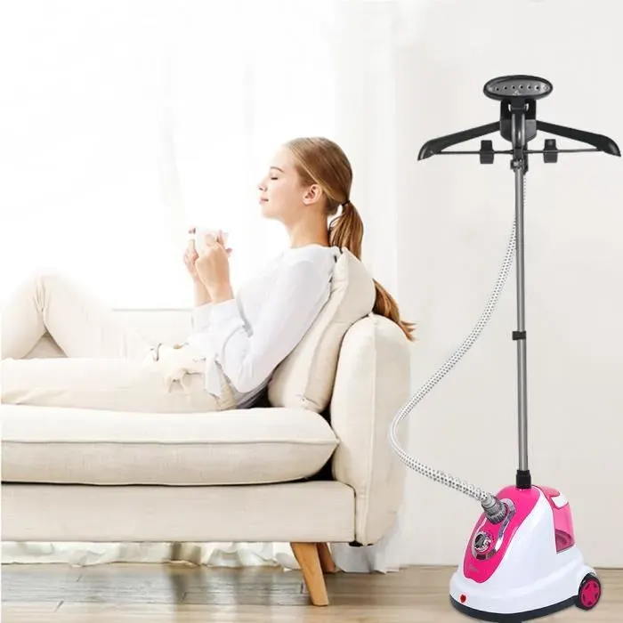 Défroisseur vertical SUPFINE 1700w - Rose - Capacité 17L - Puissance 1700W - Débit de vapeur 30g/min