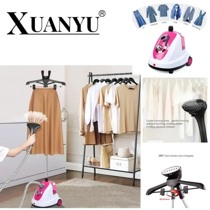 Défroisseur vertical XUANYU - 1700 W - 30g/min - 1.7L - Acier inoxydable