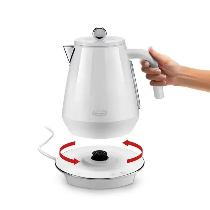 Delonghi - Bouilloire À Température Réglable Eclettica Kby2011.W — vue 2