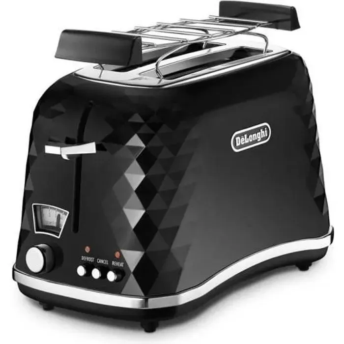 DeLonghi Brilliante 2 part(s) Noir 900 - 220-240 50 - 60 185 mm