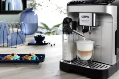 Delonghi - Expresso Broyeur Ecam310.80.Sb Magnifica Evo Next Argent — vue 10