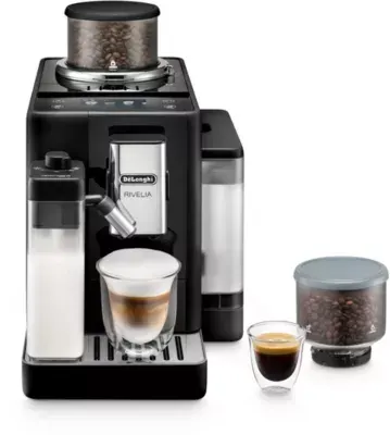 Delonghi - Expresso Broyeur Feb4455.B Rivelia Latte Noire